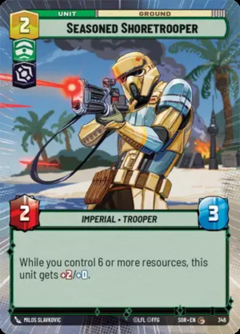 Seasoned Shoretrooper (Hyperspace Frame Foil)