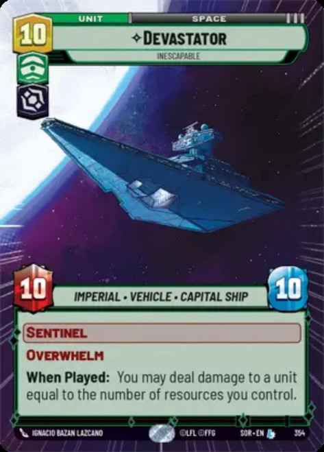 Devastator, Inescapable (Hyperspace Frame Foil)