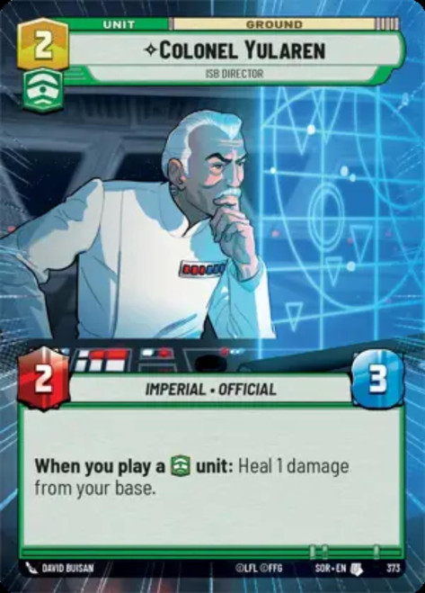 Colonel Yularen, ISB Director (Hyperspace Frame Foil)