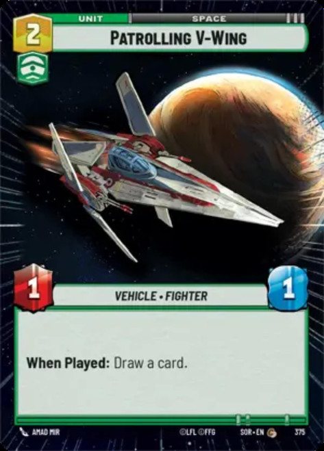 Patrolling V-Wing (Hyperspace Frame Foil)