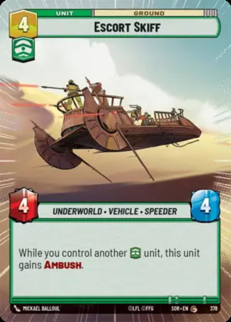 Escort Skiff (Hyperspace Frame Foil)