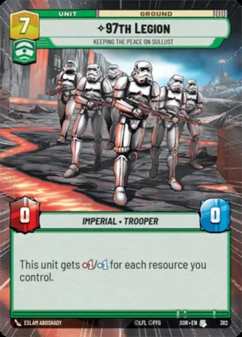97th Legion, Keeping the Peace on Sullust (Hyperspace Frame Foil)