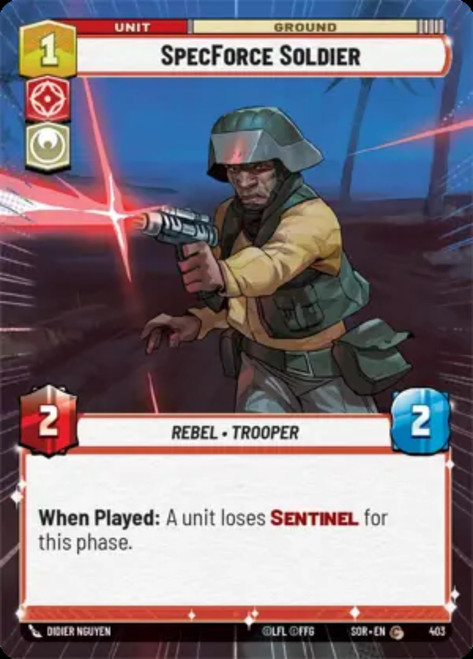 SpecForce Soldier (Hyperspace Frame Foil)