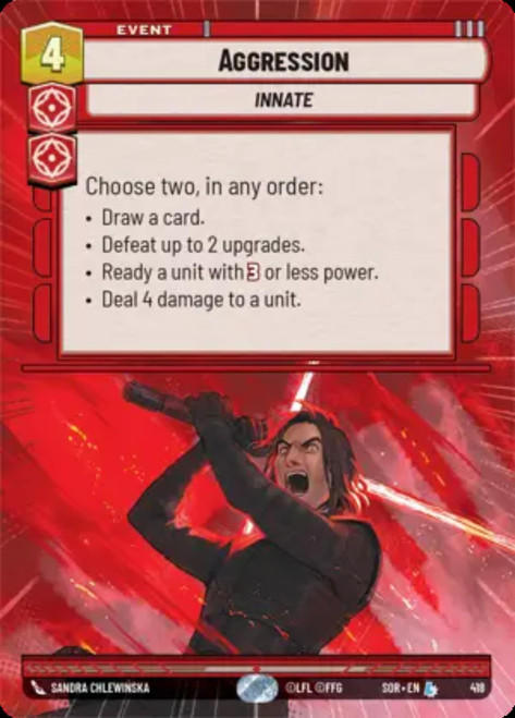 Aggression (Hyperspace Frame Foil)