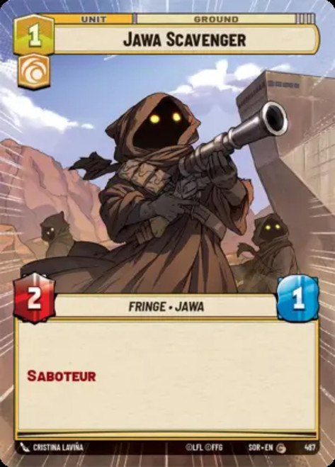 Jawa Scavenger (Hyperspace Frame Foil)