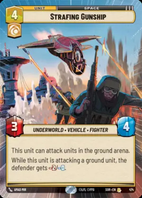 Strafing Gunship (Hyperspace Frame Foil)