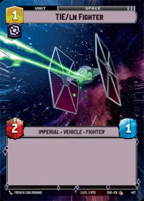 TIE/ln Fighter (Hyperspace Frame Foil)