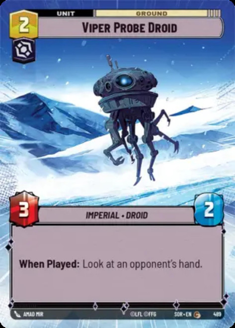 Viper Probe Droid (Hyperspace Frame Foil)