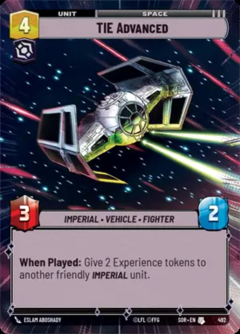 TIE Advanced (Hyperspace Frame Foil)