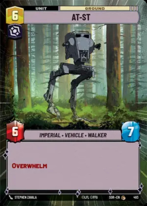 AT-ST (Hyperspace Frame Foil)