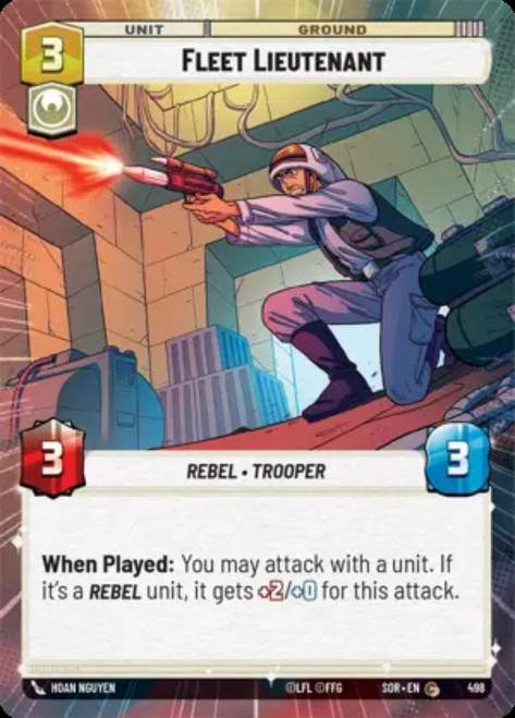 Fleet Lieutenant (Hyperspace Frame Foil)