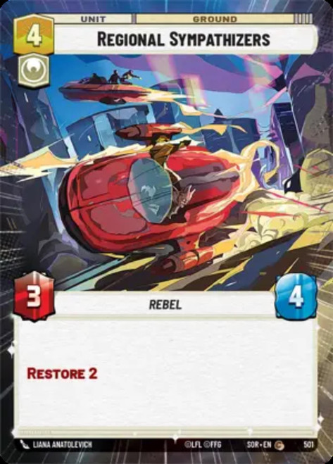 Regional Sympathizers (Hyperspace Frame Foil)