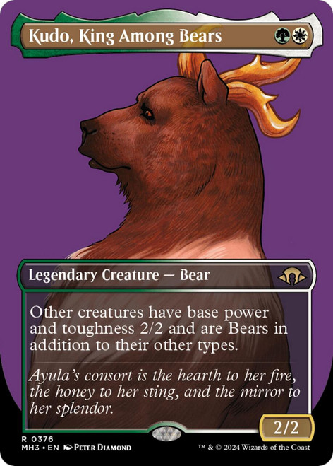 Kudo, King Among Bears (Borderless Profile)