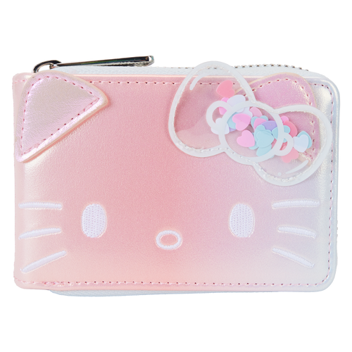 Sanrio: Hello Kitty 50th Anniversary Clear & Cute Accordion Zip Around Wallet