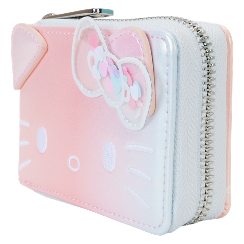 Sanrio: Hello Kitty 50th Anniversary Clear & Cute Accordion Zip Around Wallet