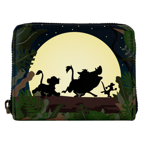 Disney: The Lion King 30th Anniversary Hakuna Matata Silhouette Zip Around Wallet