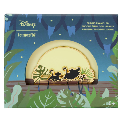 Disney: The Lion King 30th Anniversary Hakuna Matata Silhouette 3-Inch Collector Box Sliding Pin