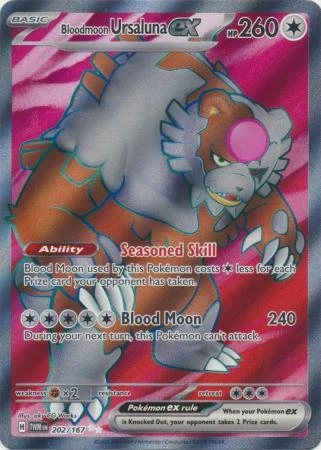 SV Twilight Masquerade 202/167 Bloodmoon Ursaluna ex (Full Art)
