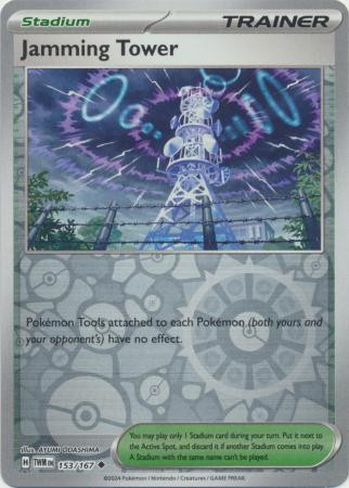 SV Twilight Masquerade 153/167 Jamming Tower (Reverse Holo)