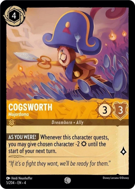 Cogsworth - Majordomo (Foil)