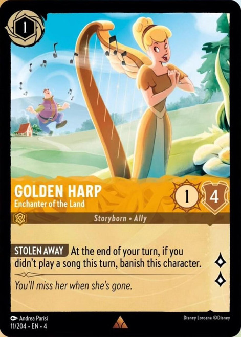Golden Harp - Enchanter of the Land (Foil)