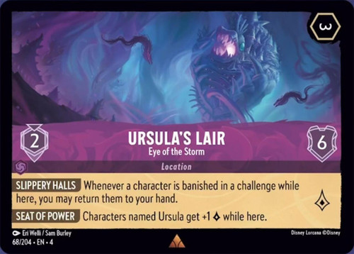 Ursula's Lair - Eye of the Storm (Foil)