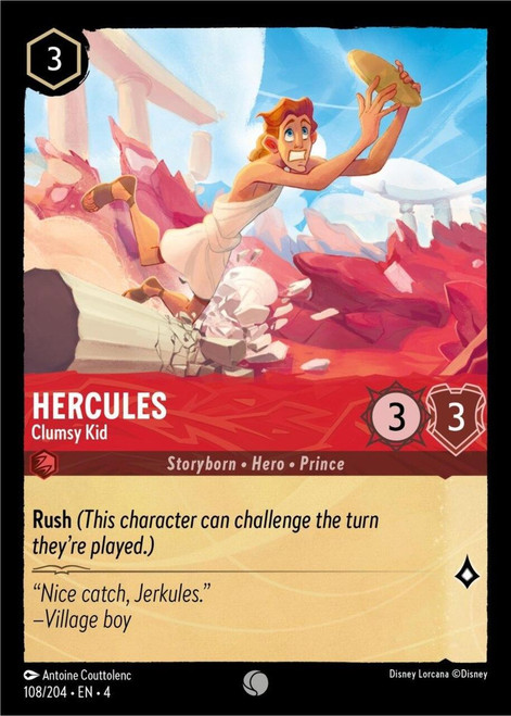 Hercules - Clumsy Kid (Foil)
