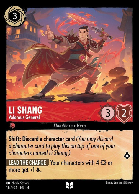Li Shang - Valorous General (Foil)