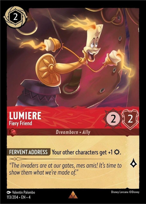 Lumiere - Fiery Friend (Foil)