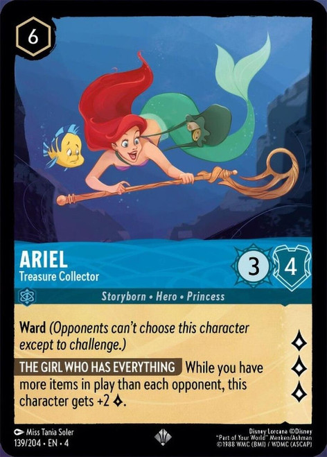 Ariel - Treasure Collector (Foil)