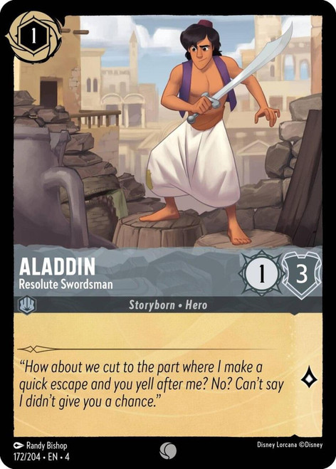 Aladdin - Resolute Swordsman (Foil)