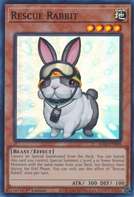 RA02-EN008 Rescue Rabbit (Super Rare)