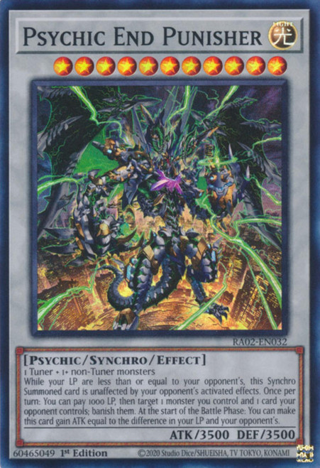 RA02-EN032 Psychic End Punisher (Super Rare)