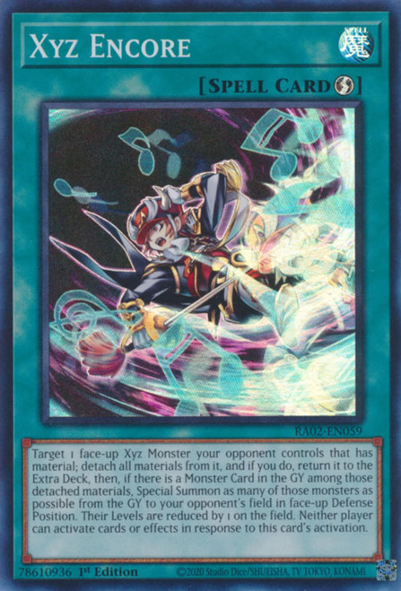 RA02-EN059 Xyz Encore (Super Rare)