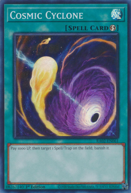 RA02-EN061 Cosmic Cyclone (Super Rare)