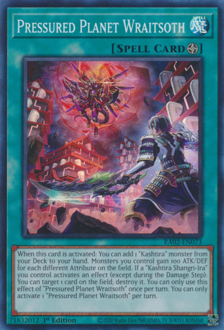RA02-EN073 Pressured Planet Wraitsoth (Super Rare)