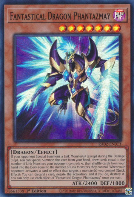 RA02-EN013 Fantastical Dragon Phantazmay (Alternate Art) (Ultra Rare)