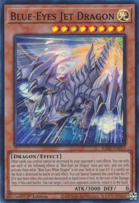 RA02-EN017 Blue-Eyes Jet Dragon (Ultra Rare)