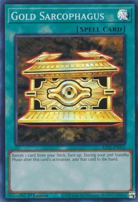 RA02-EN052 Gold Sarcophagus (Ultra Rare)