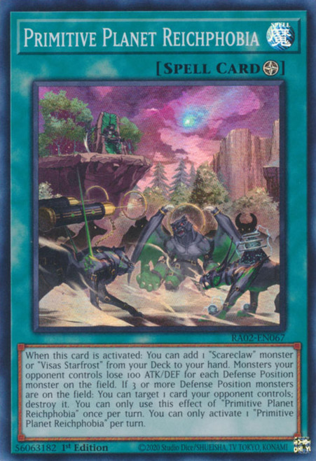 RA02-EN067 Primitive Planet Reichphobia (Ultra Rare)