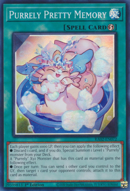 RA02-EN072 Purrely Pretty Memory (Ultra Rare)