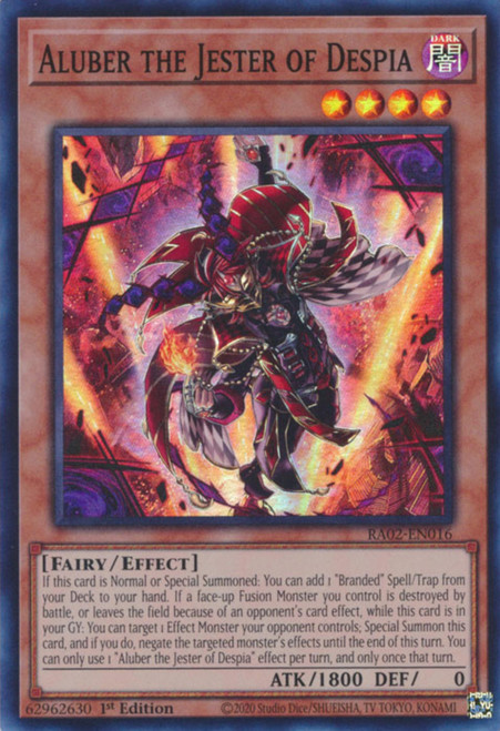 RA02-EN016 Aluber the Jester of Despia (Secret Rare)