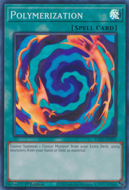 RA02-EN047 Polymerization (Quarter Century Secret Rare)