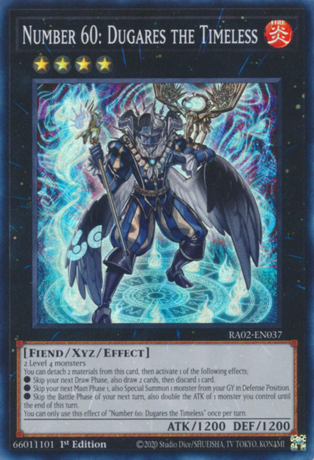 RA02-EN037 Number 60: Dugares the Timeless (Ultimate Rare)