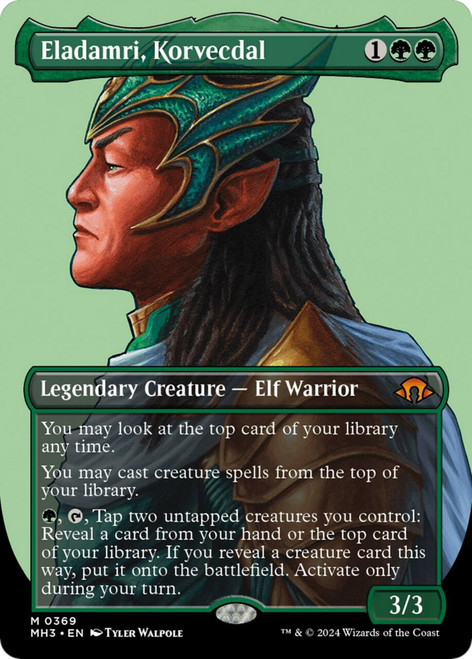 Eladamri, Korvecdal (Borderless Profile) | Modern Horizons 3