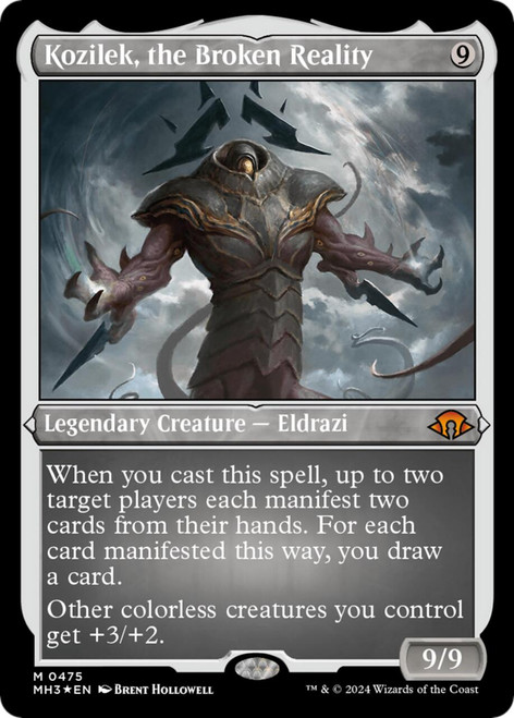 Kozilek, the Broken Reality (Etched Foil)