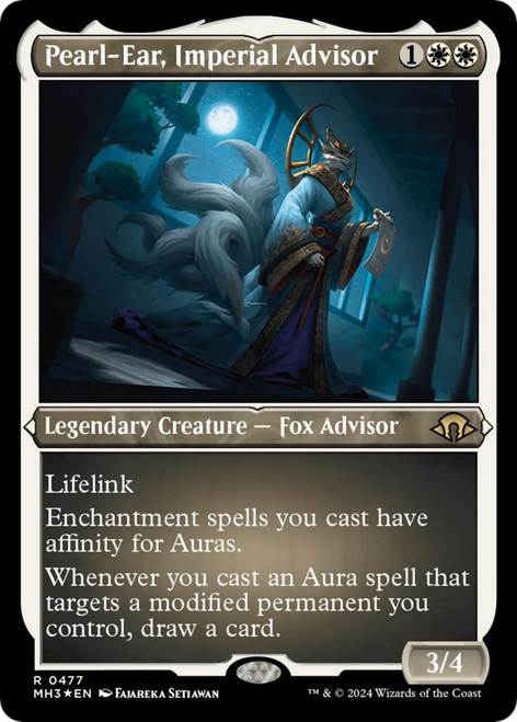 Pearl-Ear, Imperial Advisor (Etched Foil)