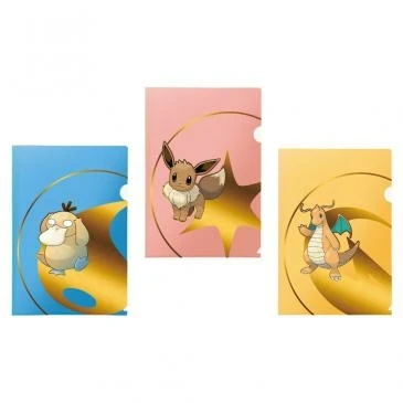 Pokemon 3-pack Tournament Folio (Series 2) featuring Psyduck, Eevee and Dragonite