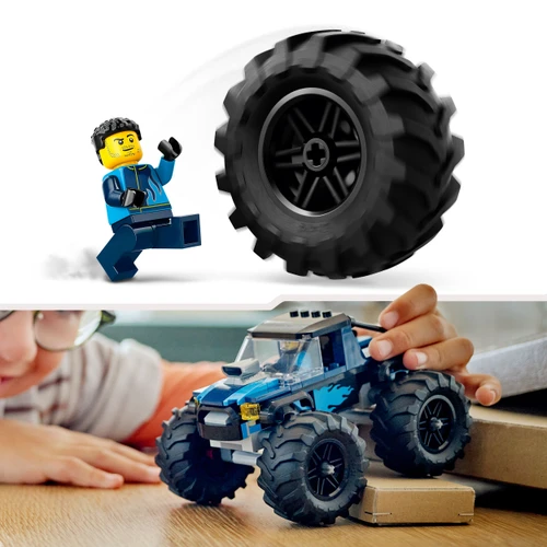 City Blue Monster Truck Off-Road Toy 60402