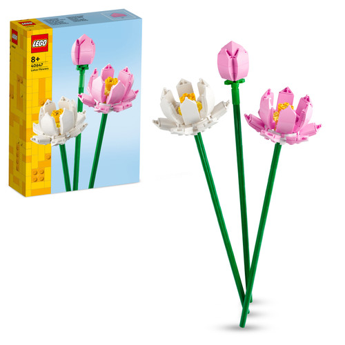 Creator Lotus Flowers Desk Decoration Set 40647